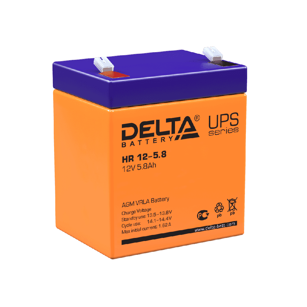 Аккумуляторная батарея DELTA BATTERY HR 12-5.8